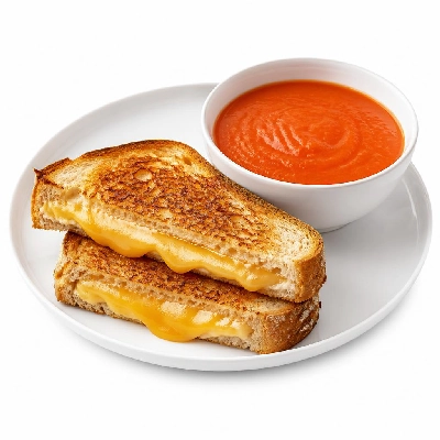 Yard House Sandwiches Grilled Cheese and Tomato Bisque (1 Serving) with Artisan Bread