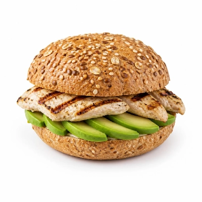 Yard House Sandwiches Grilled Chicken and Avocado on Multigrain Bun