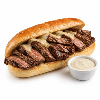 Yard House Sandwiches New York Steak (1 Sandwich) with Maple Cream Dip