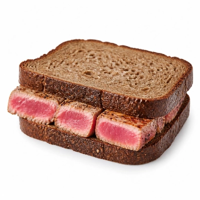Yard House Sandwiches Seared Ahi Steak (1 Sandwich) with Rye Bread