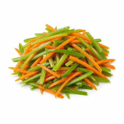 Yard House Side Items Julienne Snow Peas and Carrots
