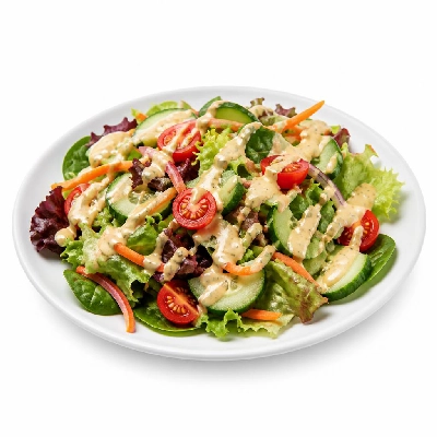 Yard House Side Items Salad (1 Salad) with Chipotle Ranch Dressing