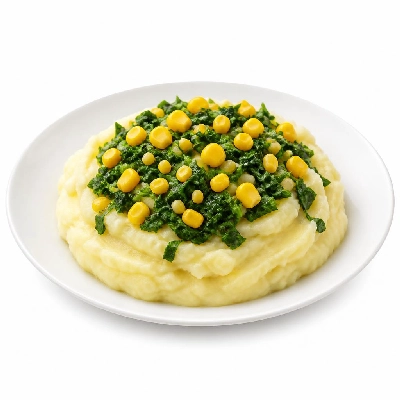 Yard House Side Items Spinach and Corn Mashed Potatoes