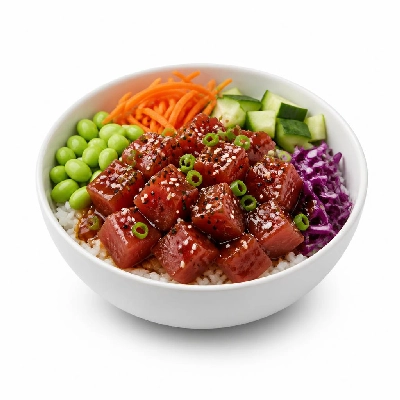 Yard House Snacks Ahi Poke Bowl