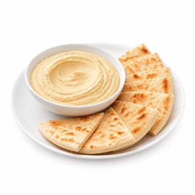 Yard House Snacks Hummus (1 Serving) with Oven Grilled Pita Bread