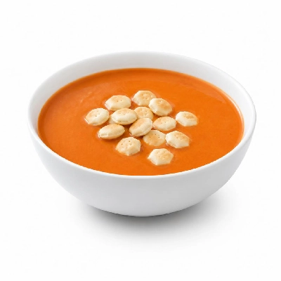 Yard House Starter Soups Tomato Bisque Cup (1 Bowl) with Oyster Crackers