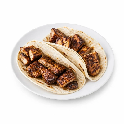Yard House Street Tacos Blackened Swordfish with Flour Tortillas Two