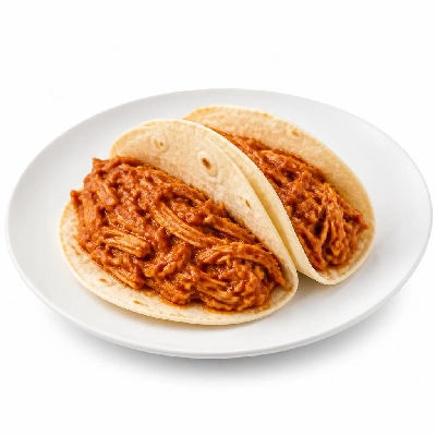 Yard House Street Tacos Chicken Tinga with Flour Tortillas Two