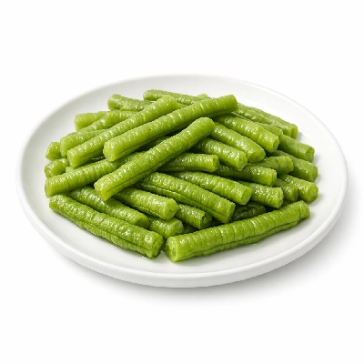 Yardlong beans boiled with salt