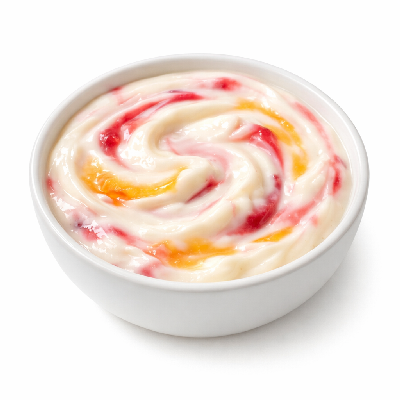 Yogurt fruit variety nonfat fortified with vitamin d