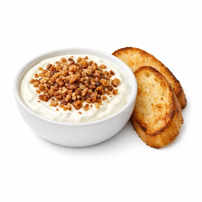 Yogurt with a Crunch & Toast