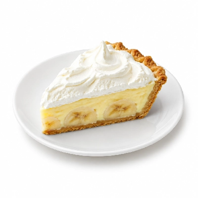 Zippy's Banana Cream Pie Slice