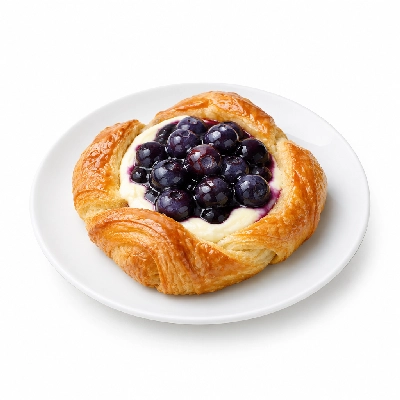 Zippy's Blueberry Cream Cheese Danish