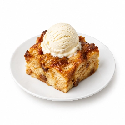 Zippy's Bread Pudding à la Mode