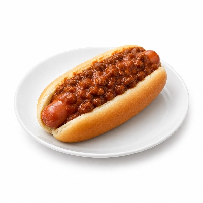 Zippy's Chili Frank Plate