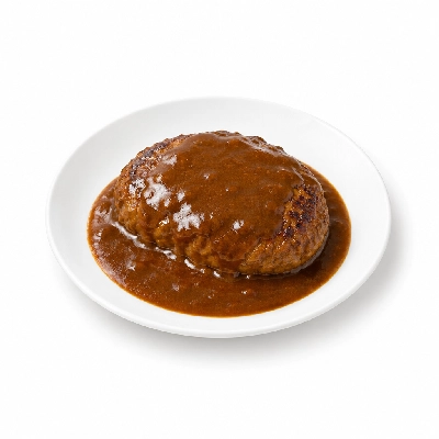 Zippy's Hamburger Curry Plate