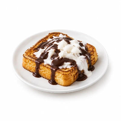 Zippy's Haupia Chocolate French Toast