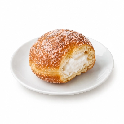 Zippy's Haupia Filled Malasada