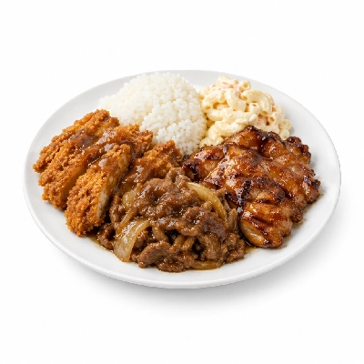 Zippy's Hawaiian Plate