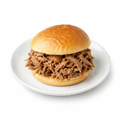 Zippy's Kalua Pig Sandwich Combo Double