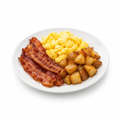 Zippy's Mini Bacon Breakfast