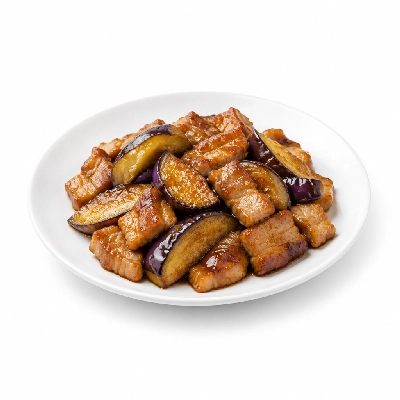 Zippy's Mini Pork & Eggplant Plate