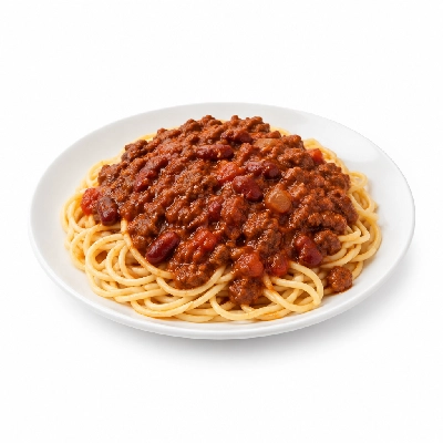 Zippy's Spaghetti with Chili Plate