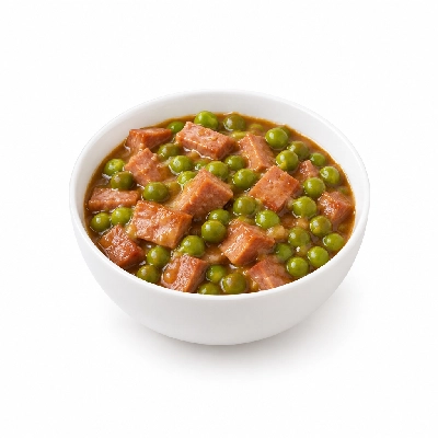 Zippy's Spam Guisantes Plate