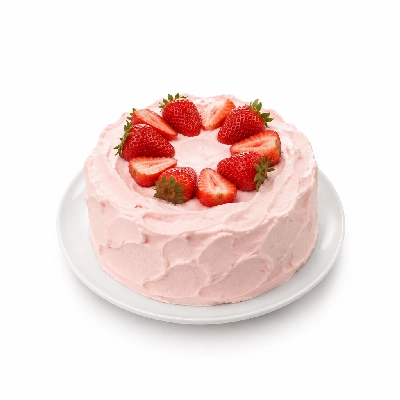 Zippy's Strawberry Cloud Cake 8 Inch