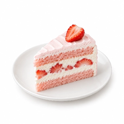 Zippy's Strawberry Cloud Cake 8 Inch Slice