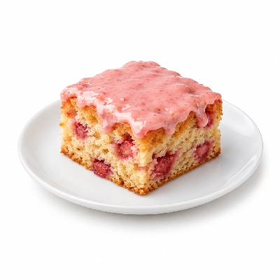 Zippy's Strawberry Coffee Cake Square