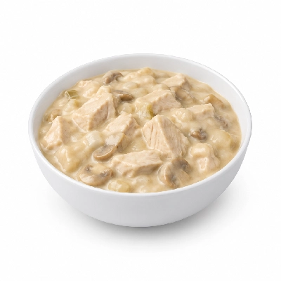 Zippy's Turkey Ala King Plate