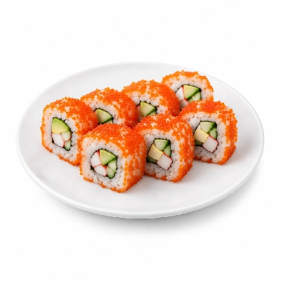 Zippy's Uramaki California with Masago