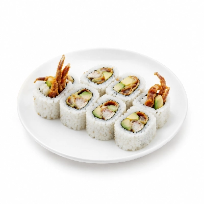 Zippy's Uramaki Soft Shell Crab