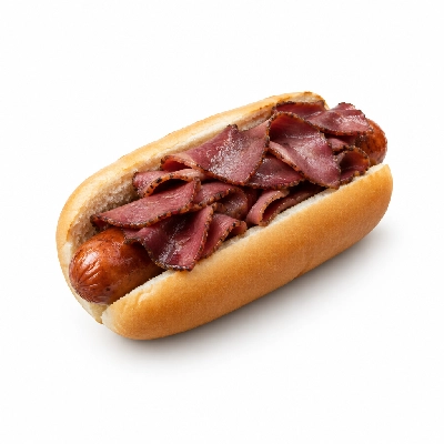 Zippy's Zip Dog with Pastrami