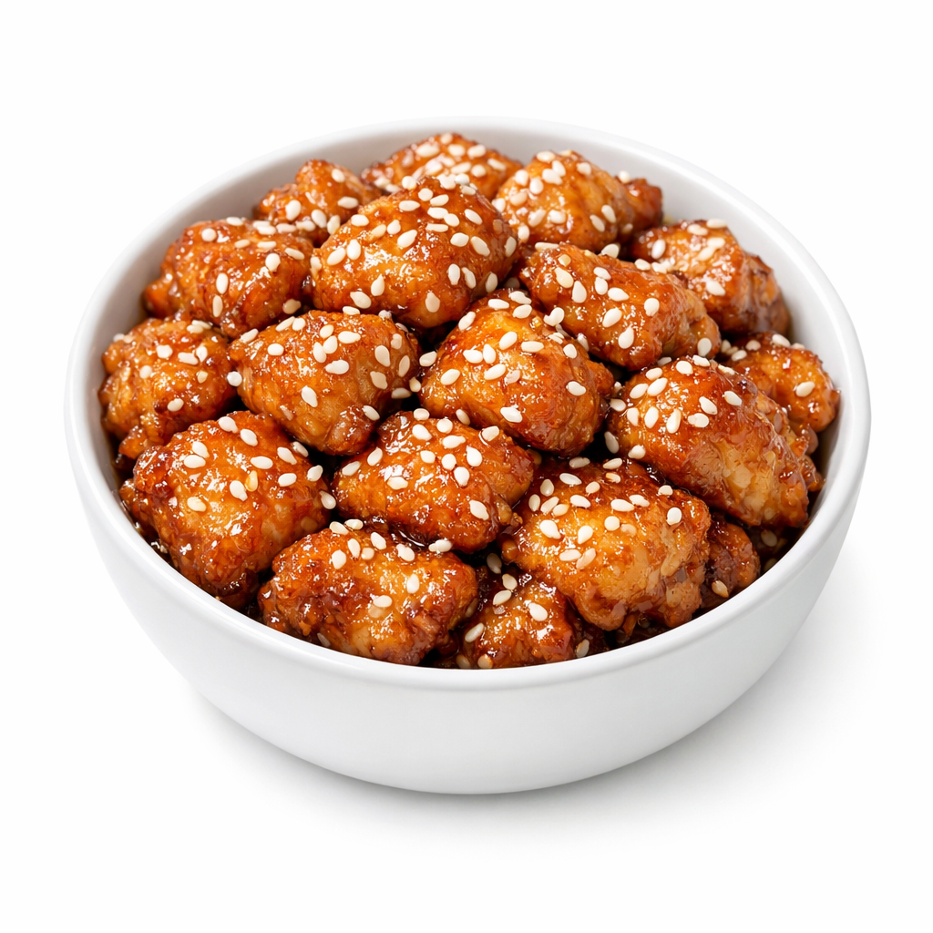 Chinese restaurant sesame chicken without rice