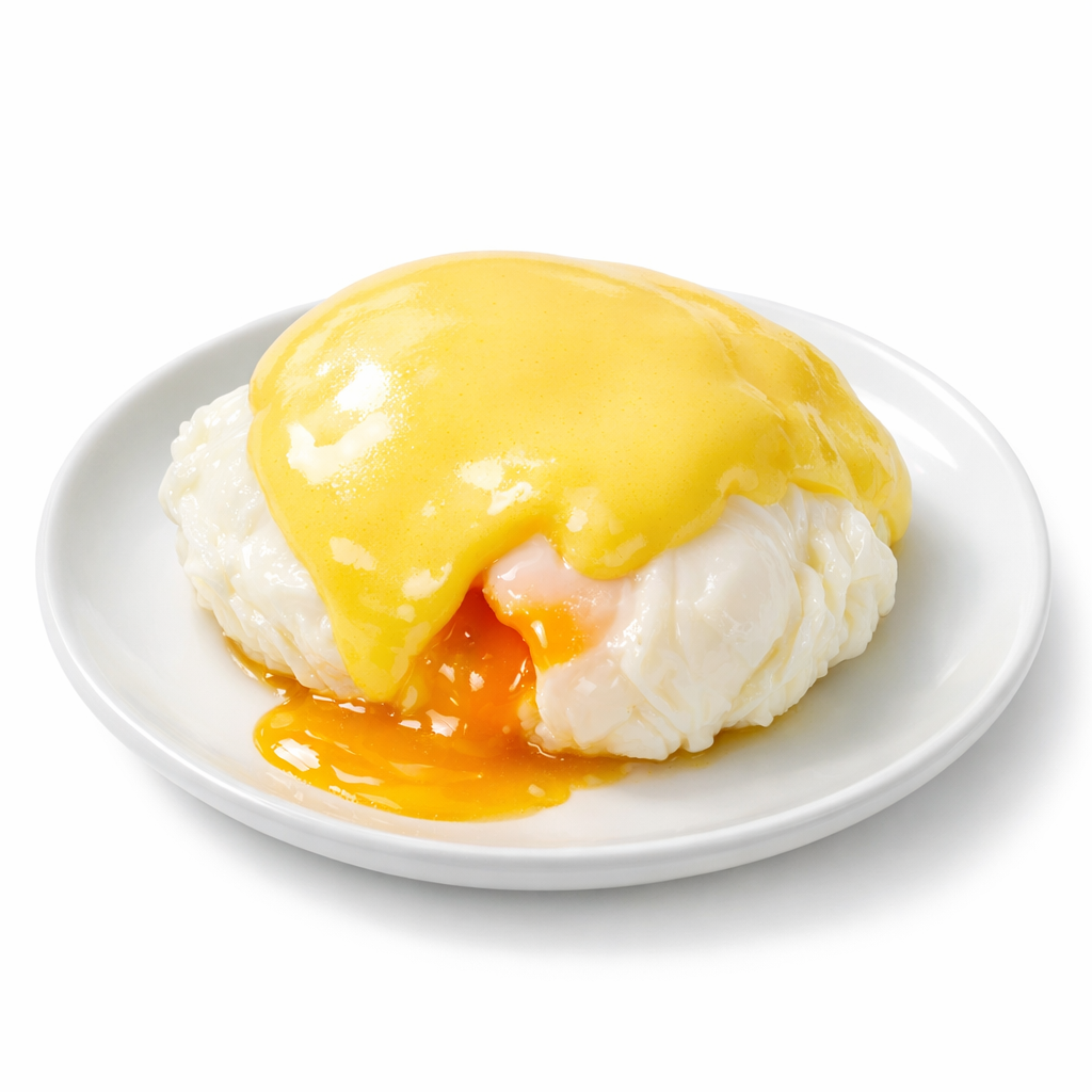 Eggs Benedict with Hollandaise Sauce