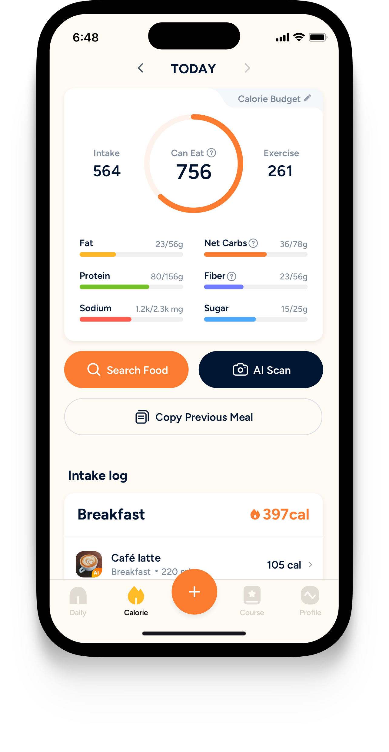 Track your nutrition goals with Eato App's snap, scan, and log features