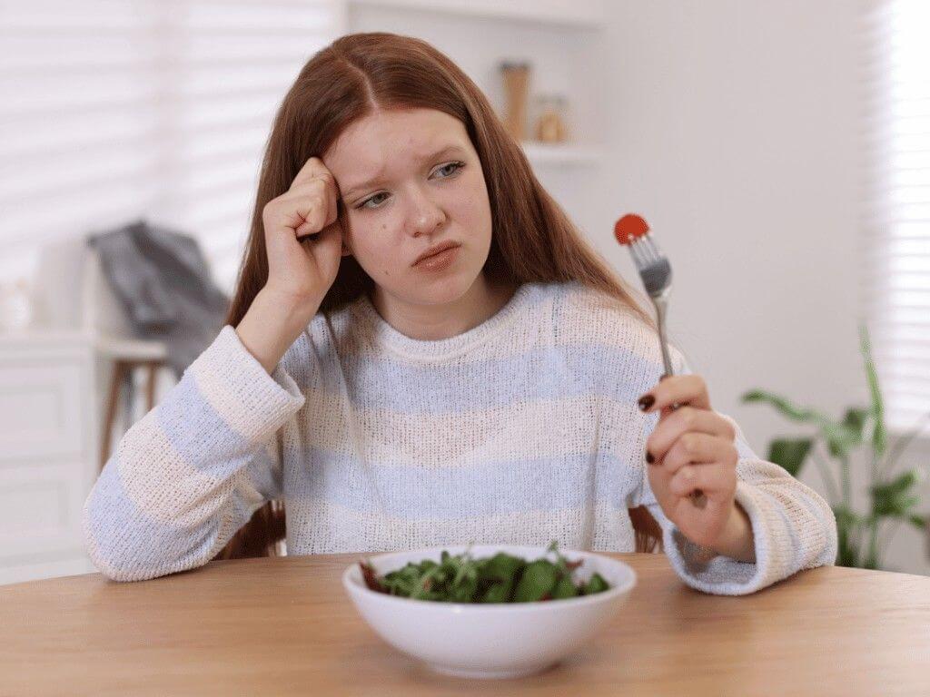 Disordered eating habits from OMAD diet.