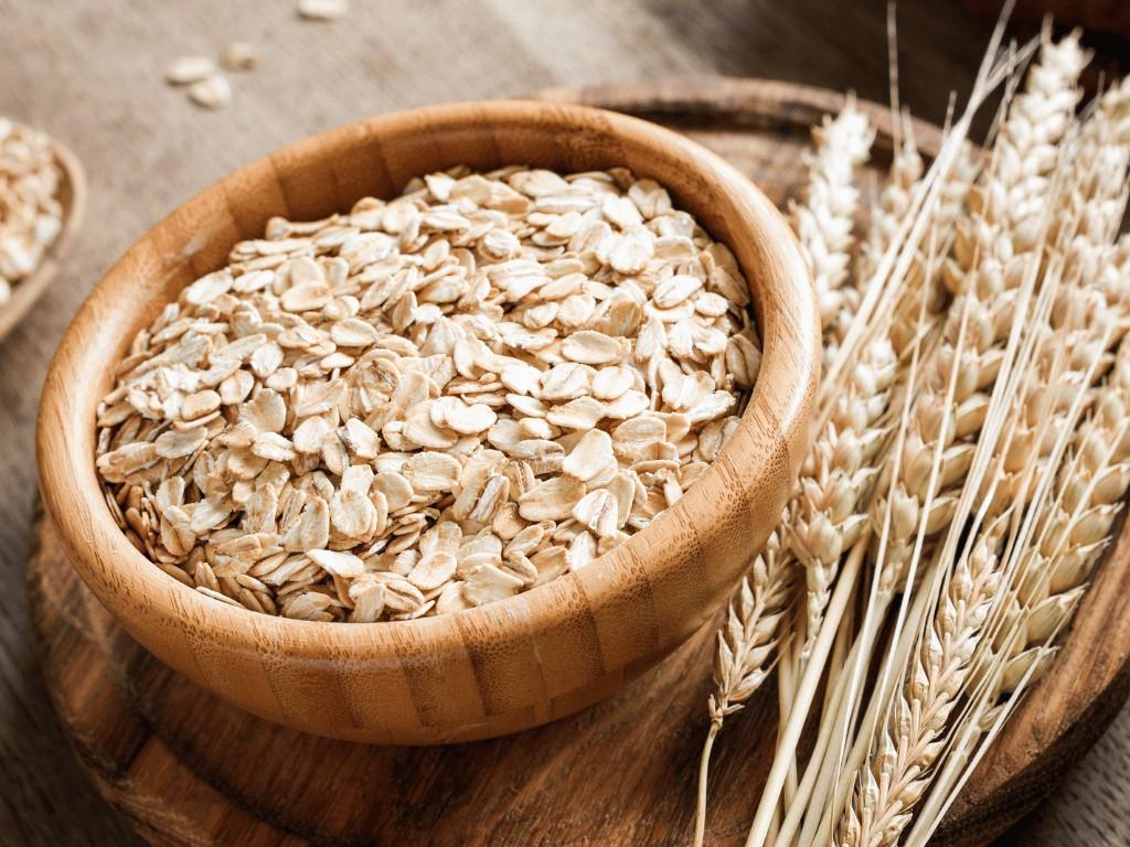 Oats high in magnesium and fiber help relax muscles, reduce period cramps, and regulate estrogen levels for menstrual relief