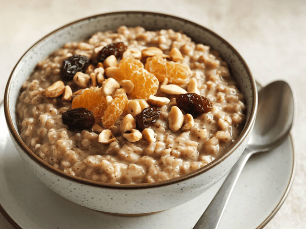 bowl of oatmeal representing oatmeal diet
