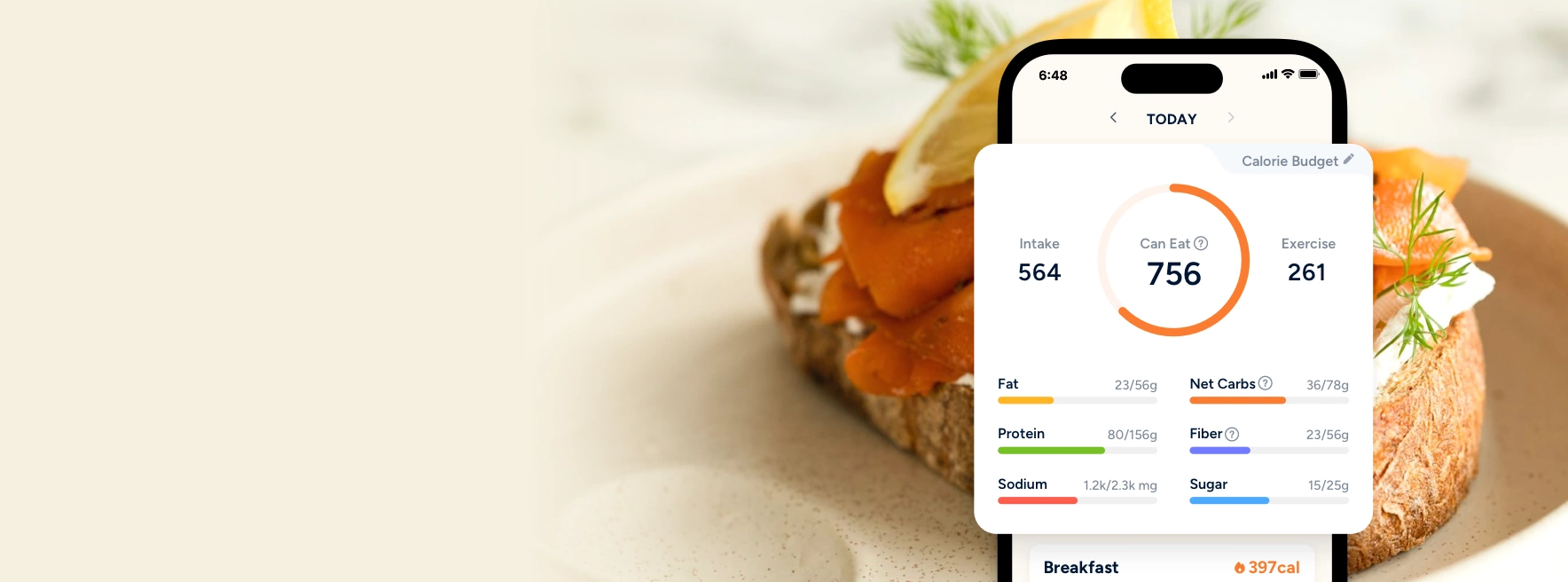 Eato offers a smart solution to tracking calories and 100 other nutrients. Download for free on App Store and Google Play.