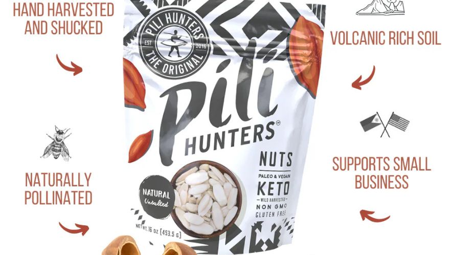 keto snacks: Pili Nuts by Pili Hunters
