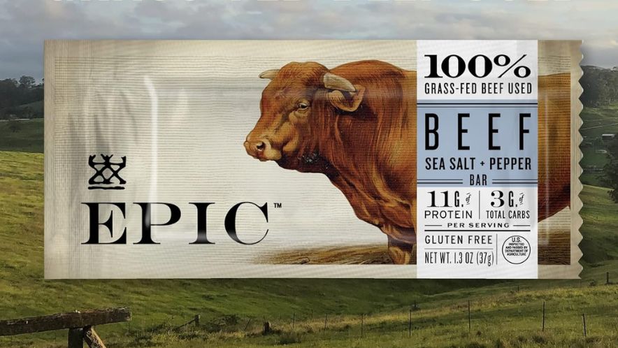 keto snacks: Epic Provisions grass-fed beef bars
