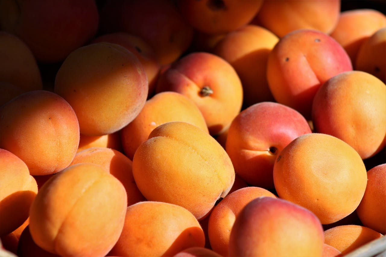 Fresh apricots have high carotenoid content including beta carotene lutein and other antioxidants for eye health