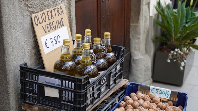 Look for an olive oil from a single country, region, estate, or family farm.